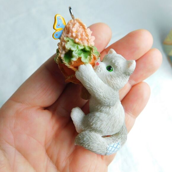 Calico Kittens Enesco Lot of 2 Kitty Figurines 826030A 488666A Boxed NEW NIB - Picture 13 of 14